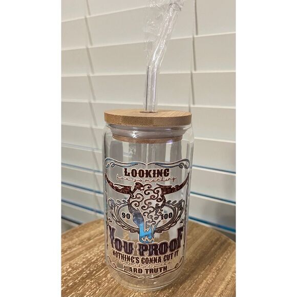 You‎ proof glass Libby cup 16oz - Picture 1 of 3